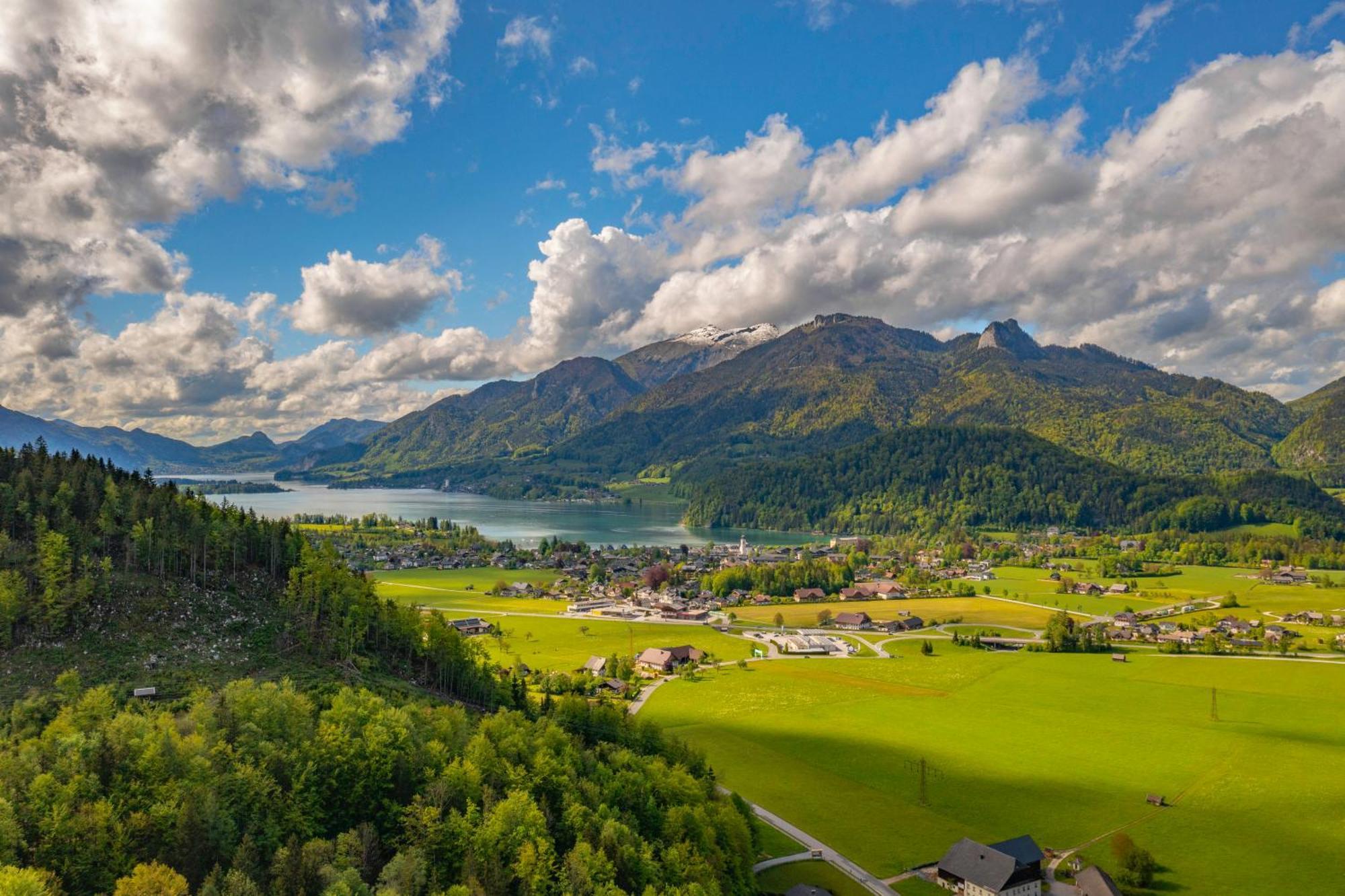 Suite Apartment Modern Getaway - Neu Renoviert - Strobl Am Wolfgangsee Dış mekan fotoğraf