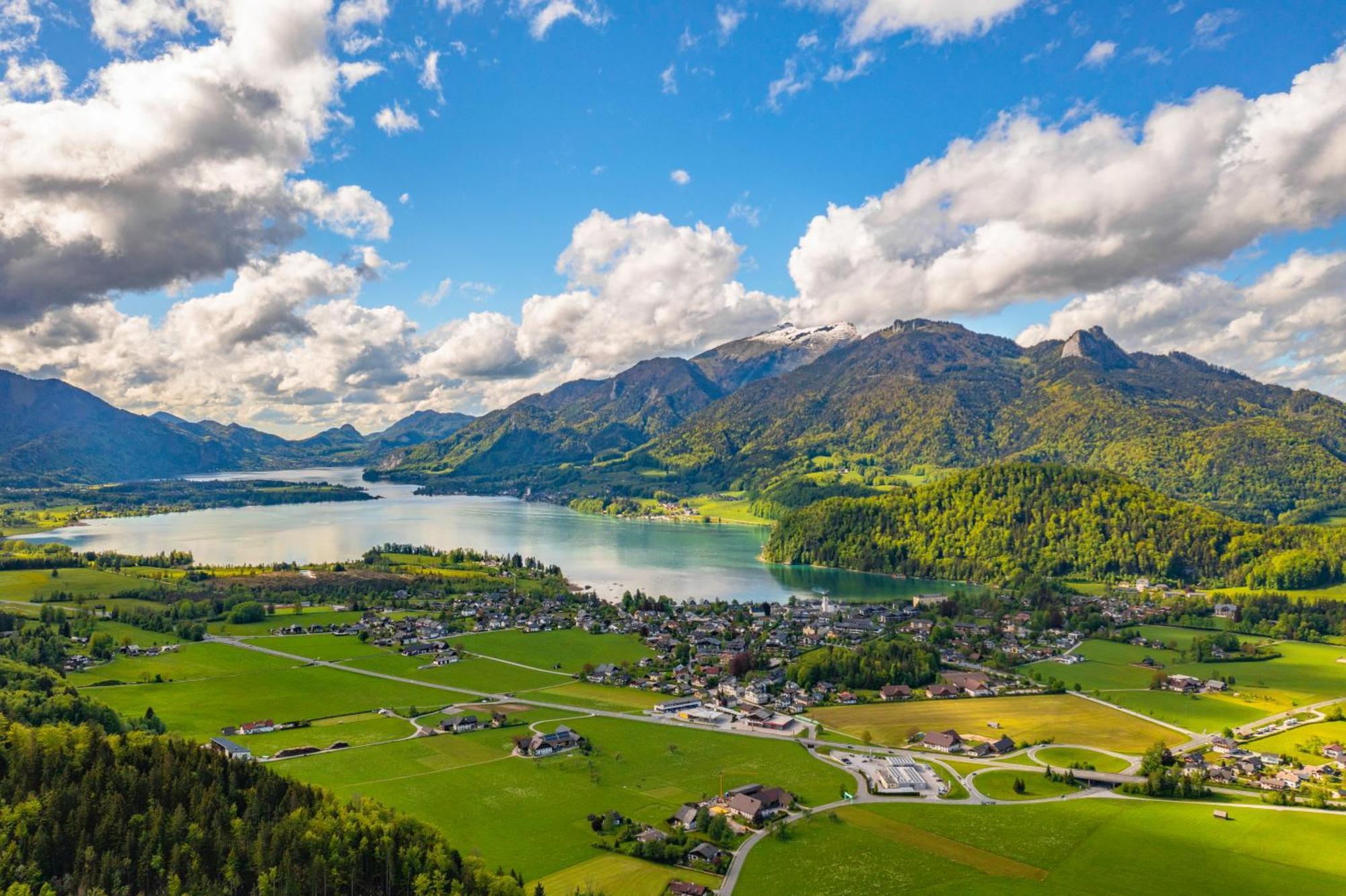 Suite Apartment Modern Getaway - Neu Renoviert - Strobl Am Wolfgangsee Dış mekan fotoğraf