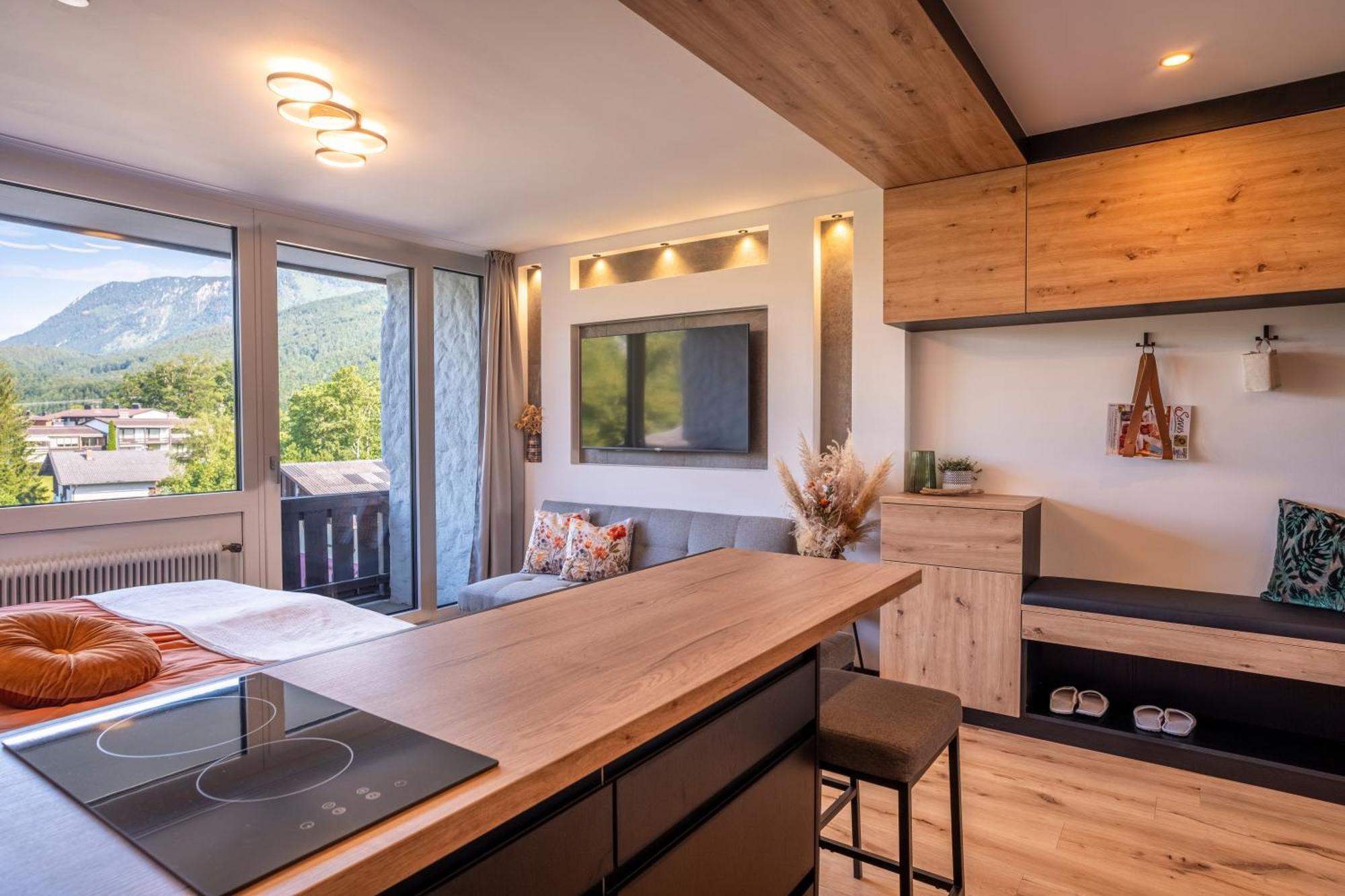 Suite Apartment Modern Getaway - Neu Renoviert - Strobl Am Wolfgangsee Dış mekan fotoğraf